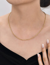Cable Link Chain / Necklace Thin Dainty Necklace